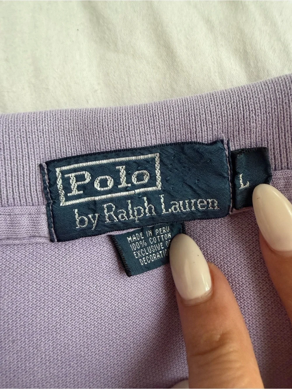 Ralph Lauren light lavender
